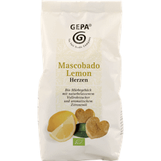 GEPA Kekse, Knäckebrot & Zwieback GEPA Bio-Gebäck Mascobado Lemon Herzen