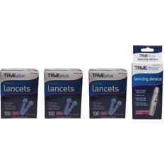 Lancets Trueplus 3x100 diabetic test sterile lancets 28 gauge &free lancets device