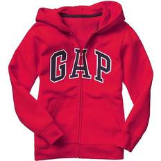 XS Hoodies Children's Clothing GAP Kid's Logo Zip Hoodie - Pure Red