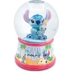 Globes Silver Buffalo Disney Lilo & Stitch Ohana Light-Up Snow Globe