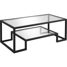 Black Tables Henn&Hart Athena Coffee Table 20x45"