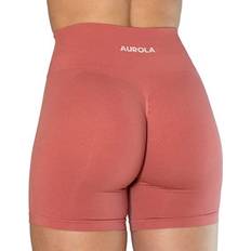 Buy AUROLA Workout Shorts for Women Seamless Scrunch Short Gym