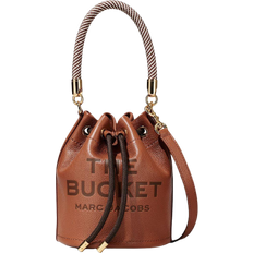 Brown - Leather Handbags Marc Jacobs The Leather Bucket Bag - Argan Oil