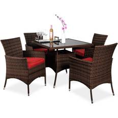 Patio Dining Sets Best Choice Products Umbrella Patio Dining Set