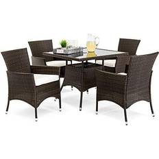 Patio Dining Sets Best Choice Products Umbrella Patio Dining Set