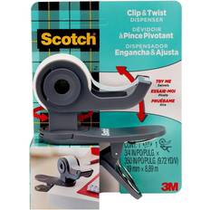 Scotch Pack: Clip & Twist Tape Dispenser