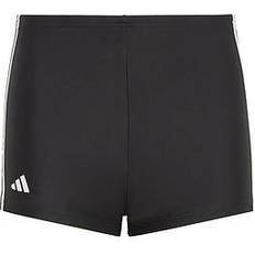Schwarz Badehosen adidas Classix 3-Stripes Swim Short - Black/White (HR7476)