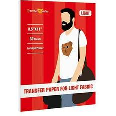 Iron ON Heat Transfer Paper 3G Jet Opaque 8.5 x 11 Custom Pack 50 Sheets