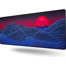 Mouse Pads Tilted Nation Extended Large Non-Slip Mouse Pad Clean Pads Mac Gamers Synth Galaxy