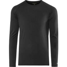 Herre - L - Merinoull - Strikkegensere Klær Devold Breeze Merino 150 Shirt Men - Black