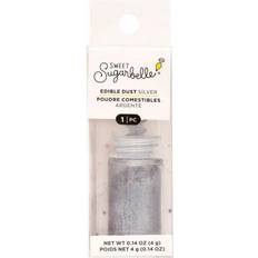 Wilton Silver Stars Edible Glitter.04oz Cake Decoration • Price »