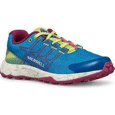 Merrell Kid's Moab Flight Low Shoes - Teal/Lime/Fuchsia