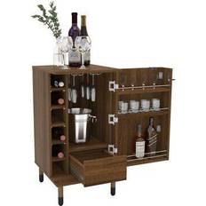 Liquor Cabinets Boahaus Wrexham Bar Liquor Cabinet