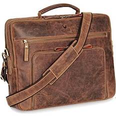 Laptop Bag San Francisco I Handcrafted Leather Shoulder Bag