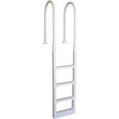 Pool Ladders Main Access pro series pool deck ladder white 200300