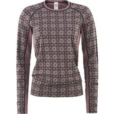 Beige - Dame Undertrøyer Kari Traa W Rose Light Long-sleeve