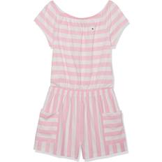Tommy Hilfiger Girl's Striped Romper - Rose Shadow (TX003135)