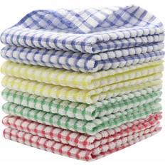HFGBLG 100% Cotton Dish Rags Tidy Dish Cloths Bulk Dish Towels Cloth Wash