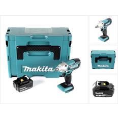 Makita 18 v akkuschrauber Makita Bohrmaschine Akkuschrauber, DTW 190 F1J Akkubetrieb, 18 V