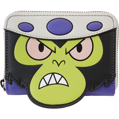 Powerpuff Girls Mojo Jojo Glow-in-the-Dark Cosplay Zip-Around Wallet purple