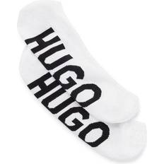 Hugo Boss Damen Socken Hugo Boss Zweier-Pack Füßlinge mit Kontrast-Logos