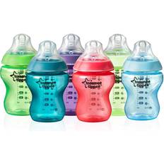 Tommee tippee bottles Tommee Tippee Natural Start Slow-Flow Breast-Like Nipple Anti-Colic Baby Bottle 266ml 6-pack