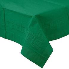Perfectware Table Covers Green-3 Disposable Table Covers Green 2-Ply Tissue