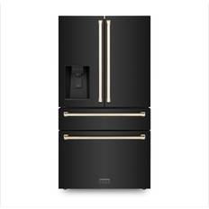 Fridge Freezers ZLINE 36" Autograph Edition 21.6 Black