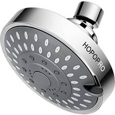Bathroom shower head set Hopopro pressure shower head Gray