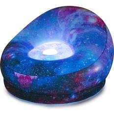 Night Lights AirCandy Illuminated Color Changing LED Inflatable Galaxy Chair with Night Light