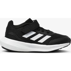 Adidas Løpesko Adidas Kid's Runfalcon 3.0 Elastic Lace Top Strap Shoes - Core Black/Cloud White/Core Black