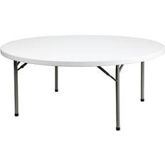 Small Tables Flash Furniture DAD-YCZ-180R-GW-GG 72'' Round Granite Small Table