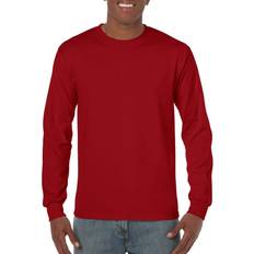 Victoria's Secret Red Clothing Victoria's Secret Gildan 5.3 oz. Heavy Cotton Long-Sleeve T-Shirt, RED