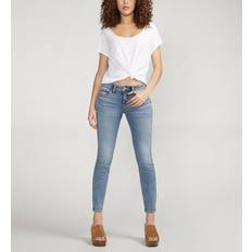 Silver Jeans Co. Womens Britt Low Rise Slim Bootcut Jeans : :  Clothing, Shoes & Accessories