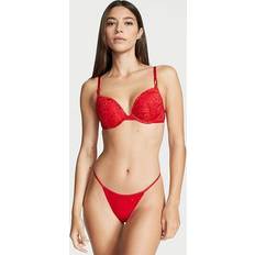 Victoria's Secret Red Panties Victoria's Secret Stretch Cotton V-String Panty, Red, Women's Panties