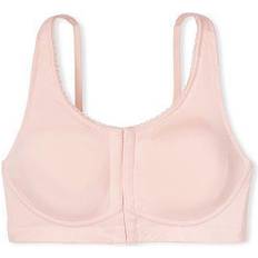 Ann Summers Beloved non padded lace longline plunge bra in pink and purple