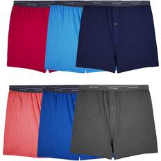 Fruit of the Loom 6p72bam big man assorted knit boxer pack