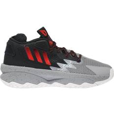 Adidas Nike Air Jordan 1 Shoes adidas Dame Basketball Shoes Grey/Red/Core Black