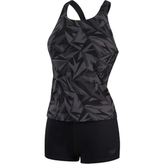 Tankinis Speedo Women's Hyperboom Tankini - Black/Grey