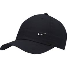Sporthosen Kinderbekleidung Nike Kid's Heritage86 Adjustable Hat - Black/Metallic Silver (AV8055-010)