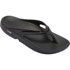 Thong - Unisex Slippers & Sandals Oofos OOlala - Black