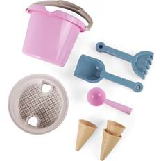 Sandleker på salg Dantoy Bucket set w. Ice cream cones Pink 4801