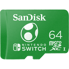 Memory Cards & USB Flash Drives SanDisk Nintendo Switch microSD 100/90MB/s UHS-I 64GB