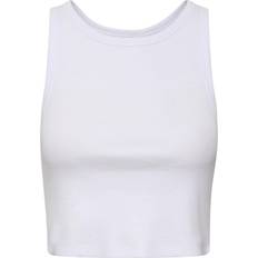 Gestuz XL T-skjorter & Singleter Gestuz DrewGZ Cropped Top Bright White