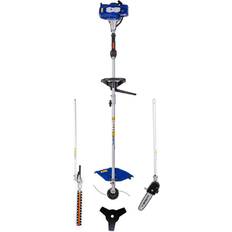 Badger Wild Power WBMT26P 4 in 1 Multi Function String Trimmer with Pole Saw Attachment, Blue