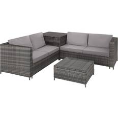 Loungesett tectake furniture Siena Outdoor Lounge Set