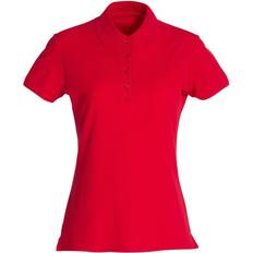 Dame - Røde Pikéskjorter Clique Pike Dam Röd