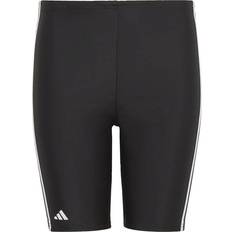 Badehosen Adidas Junior Classic 3-Stripes Swim Jammers - Black/White (HR7479)