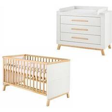 Schardt kinderzimmer set 3-teilig miami white bett, & umbauseiten