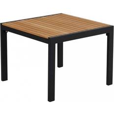 Svarte Sidebord Brafab Indus svart/teak Sidobord